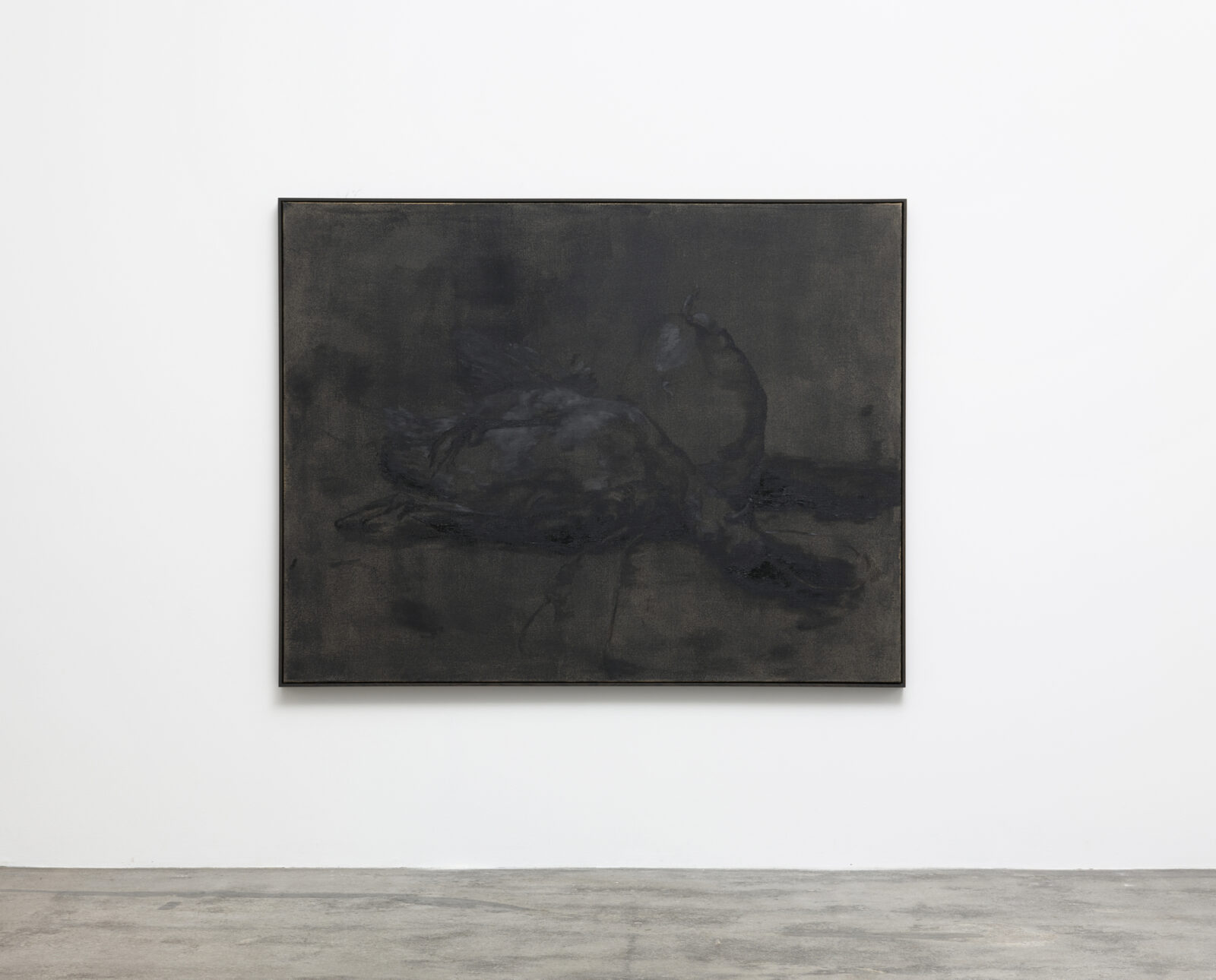Anna Munk Bois Noir Rabbit-skin glue, pigment, oil, varnish, eyeshadow and wax on jute
